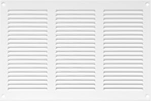 REPA MARKET 12" x 8" Inch / 300 x 200 mm White Air Vent Cover - Quality Steel Return Air Grilles - for Ceiling and Sidewall - HVAC - with Insect Protection Screen (11.81'' x 7.87'' Inch, White)