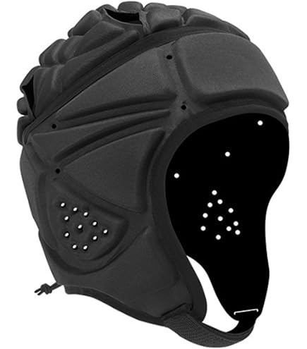 Casque De Protection Rugby Souple – Casque Réglable EVA + Éponge Pour Rugby, Football, Crosse, Patinage – Protection Tête Enfant/Adulte