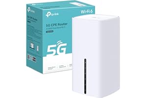 TP-Link Archer NX500 AX3000Mbps WiFi 6 5G Wireless Gigabit Router, Dual-Band WiFi Router With Sim Slot, Up To 4.67Gbps Download Speeds, Gigabit LAN/WAN Port, SIM Card Plug & Play, EasyMesh-Compatible