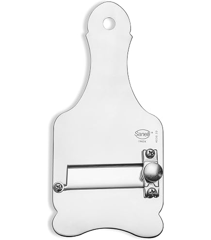 TruffleHunter – Affettatrice Professionale Per Tartufo In Acciaio Inox Con Impugnatura In Legno Di Rosa E Spessore Regolabile