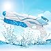 Produktbild MOZOOSON Super Soaker Wasserpistole Spielzeug für Kinder mit Langer Reichweiter Freezefire für Kinder Mädchen Junge ab 3 Jahr 10-12 Meter Reichweiter 800ML Blau XXL Eiswürfel Geeignet