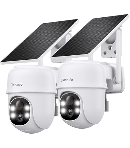 LSC Smart Telecamera WiFi Solare 2K – Sorveglianza Esterna Senza Fili, Pannello Solare E Rilevamento PIR