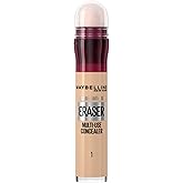Maybelline Concealer Instant Anti Age Eraser Eye Concealer, Dark Circles and Blemish Concealer, Ultra Blendable Formula Derma