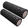 Wesoke Foam Roller Set, High Density Density Deep Tissue Massager for Self Massage Exercise, Back Pain, Legs, Yoga, Relieve Muscles, Physical Therapy, Body Stretching
