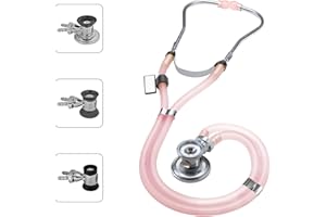 MDF INSTRUMENTS MDF 767ICO Sprague Rappaport Dual Head stetoskop, różowy/przezroczysty