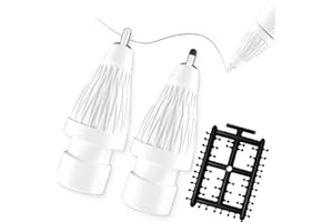 REEYEAR Stylo comme des Pointes Fines Adaptées pour Apple iPad 2e Crayon de 1ère Génération,Pas d'usure,avec Une Couverture de Pointes de Friction sans Bruit,Faire Fonctionner iPencil comme Un Charme,Blanc