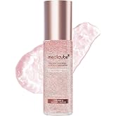 medicube Jelly Mist Serum with Pink PDRN Collagen | Dual Texture Glow Spray with Niacinamide, Glutathione, Ceramides and Hyal