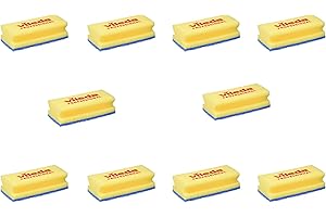 Vileda 235700 - Spugna con abrasivo professionale blu - 10 pezzi