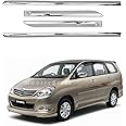 ModifyStyle Side Beading/Side Cladding/Door Garnish/Door Protector Chrome Suitable for Toyota Innova (2008 to 2010) Type 2 (Set of 4pcs)