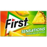 First Sensations Tropical Meyve Aromalı Sakız 27 gr