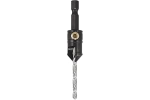 Trend Snappy 12.7mm Tool Steel Countersink with Adjustable 3.5mm Drill, Perfect for Hard & Softwoods, SNAP/CS/12, 9/64in