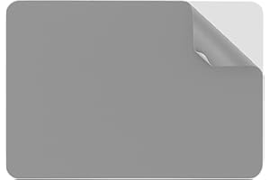 Flickly® Parches de reparación autoadhesivos | camión, remolque, tienda, toldos, camping, sombrillas, piscina | disponible en muchos colores | 30 x 20 cm | (RAL 9006) Plata