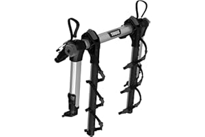 Thule 995001 OutWay Hanging 3-bike hanging trunk bike rack aluminium, Aluminum