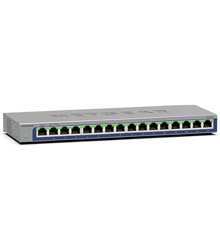 NETGEAR 12 Port 10GB Switch (XS512EM) | Multi-Gigabit Smart