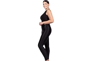 LIPOELASTIC Flow Leggings Contenitivi Modellanti Donna – Leggins Compressivi con Effetto Massaggio 3D,Sport e Palestra | Ideale per Lipedema- Nero