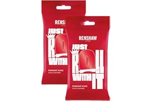 Renshaw Poppy Red Ready to Roll Icing 500g (Multipack 2X 250g)