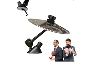 Ryfpdml Car Crash Cymbal, Car Cymbal Air Vent, 360° Rotating Easy Installation Make Your Driving More Fun Cymbal Air Vent With Musical Crash Cymbal Music Lovers, Travel Gift for All (Sliver)