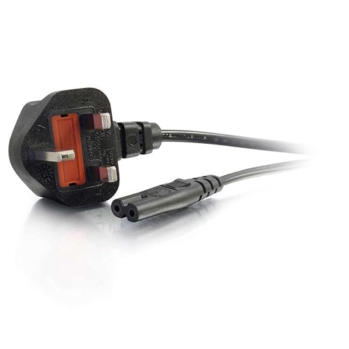 C2G 80613 3M C7 Power Cable (BS1363 to IEC 60320C7) Figure 8 Power Lead, Black