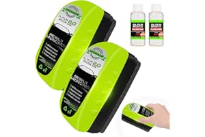 ‎COMEDYKING Oil Film Cleaning Brush, Neu Multifunktionale Ölfilm Reinigungsbürste, Ölfilmreiniger, Windshield Cleaning Brush, Automotive Glass Oil Film Cleaning Brush für Autofenster und Rückspiegel (2pcs)