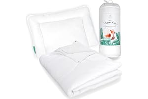 FH FAM' HOME HOME COSINESS FAM' Home: Juego de Ropa de Cama Infantil 4 Estaciones, edredón para bebé 100 x 135 y Almohada 40 x 60 |Certificado Oeko-Tex Standard 100 Adecuado para Cama de 70 x 140