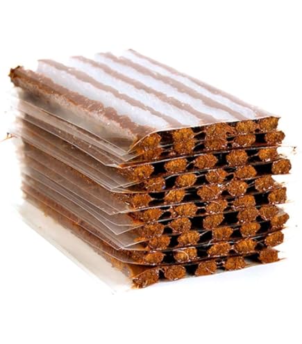 100X TUBELESS TIRE Tyre Puncture Repair Kit Strips Plug Car Cycling