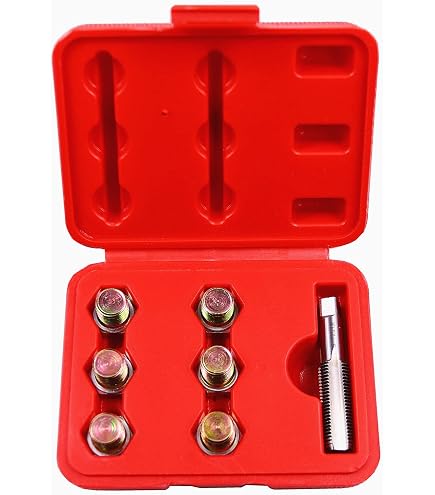 Kit Réparation Filetage Bouchon Vidange M14.1-1.5mm - Acier Inoxydable Autotaraudage Avec Joints, Pour Voiture Moto