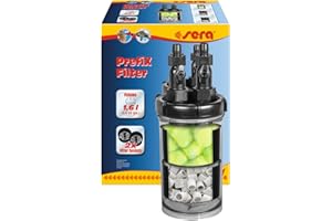 Sera Prefix - Filtro prefiltro, biofiltro y Filtro rápido para conexión a una Bomba o Filtro Exterior en el Acuario, para ampliación del Volumen del Filtro para carbón de Filtro, fosfato y silicato