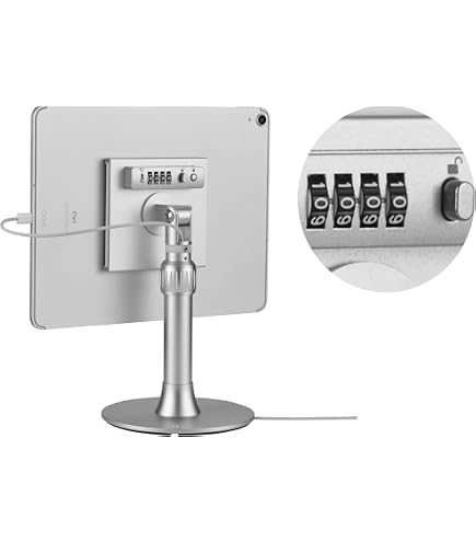 Beelta Kiosque Sécurité Tablette Avec Verrou - Compatible IPad 10e Pro 11 Air 4 5