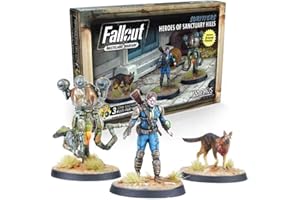 Modiphius Entertainment | Fallout Wasteland Warfare | Survivors: Heroes of Sanctuary Hills | Miniatures | Unpainted