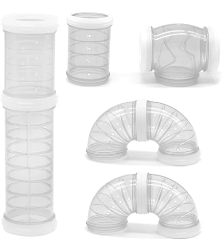 Tubo Gigante Nobby Per Ratti E Furetti - Gioco Per Gabbia, 11x11x31 Cm - Foto 8