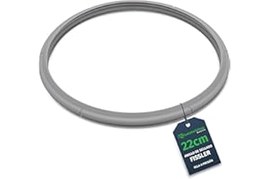 ERSATZTEILSHOP BASICS REP:LABS Anillo de sellado (22cm de diámetro) para olla a presión Fissler de las series Blue Point, Magic line, Magic Comfort Basic/Logic - Sello como 573-3866700205 y 038-667-00-205/0