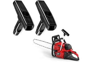 YAZANY 2Pcs Gasoline Engine Starter Handle Grip, Recoil Starter Pull Handle Lawnmower Starter Handle Replacement for Lawn Mower Generator Chainsaw Trimmer Edger Brush Cutter Engine Parts