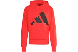 adidas Essentials Big Logo French Terry Hoodie Felpa con Cappuccio Uomo (Pacco da 1)