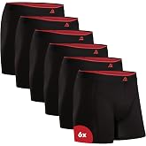 DANISH ENDURANCE Men's Bamboo Boxer | Bamboo Boxer Briefs with Opening, Anti-Odor and Breathable, Chafe-free for Daily Use, W