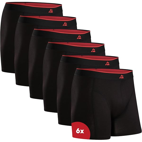 Boxer Sportivi Uomo In Cotone - Elasticizzati, Traspiranti, Ad Asciugatura Rapida, Grigio Scuro, XXXL