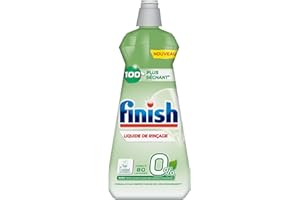 Finish Liquide de Rinçage Lave-Vaisselle 0% 400 ml