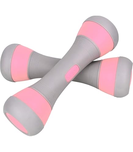 Belle Vous 2 Pack Of Adjustable Dumbbells 3-In-1 Set - 1-2KG/2.2-4.4lbs - View #8