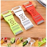 6 Function Grater and Peeler Set Julian Peeler Grater Shaped Fruit Vegetable Cutting Chopping Top Robot