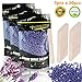 Produktbild Wachsbohnen,Buluri Haarentfernung Hartwachs Bohnen zur Entfernung Bikini Arm Achselhöhle Beine für Männer und Frauen,Geeignet für alle Hauttypen(Lavendel,3Pcs X100G,20X Free Spatel)