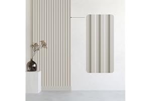 Bildershop-24 Set di 6 pannelli da parete e soffitto "Dekowa" in beige sabbia 252 x 10,7 x 1,5 cm