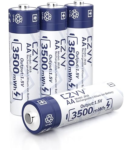 AA Lithium Akkus 1,5V - 2000x Aufladbar & Mega Stark!