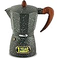 IBELL MP3370S-N Classic 3 Cup Moka Pot Espresso Maker/Percolator/filter Coffee Maker, Italian Espresso - Grey