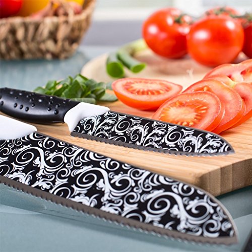 Genius – Magic Cut Messer Fleischgabel Set 3-tlg. schwarz - 4