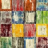 Selbstklebend d-c-fix, Folie, Design Bahia, buntes Holz, selbstklebend, 67,5 x 200 cm