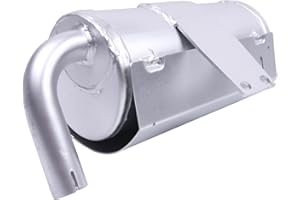 JZGRDN Side Muffler 49070-0932 49070-7021 Compatible with Kawasaki FH381V FH430V FH451V FH480V FH500V FH541V FH580V Engines