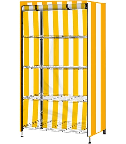 Copertura Impermeabile Per Scaffali - 90x45x180 Cm | Protezione Da Polvere E Acqua - Foto 6