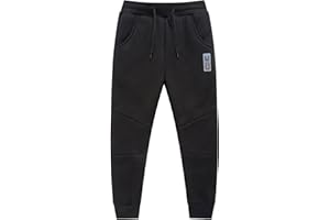 YoungSoul Pantaloni Sportivi Ragazzo, Pantaloni Tuta Invernali Bambino, Pantaloni Felpati Cotone