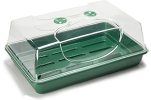 EarlyGrow MPL50030/P Large Propagator with Shatterproof Lid 58 x 38 x 26 Centimetres - Green