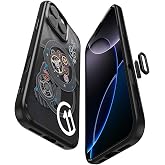 Spigen Apple iPhone 16 Pro Max ile Uyumlu ince MagSafe Kılıf Ultra Hybrid T Force Kamera Butonu Sararmaya Dayanıklı DuraClear