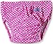 Zoggs Kid's Adjustable Swim Nappy - Pink/dots, 3-24 Months